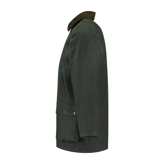 British - Wax jacket - Men - Olive L