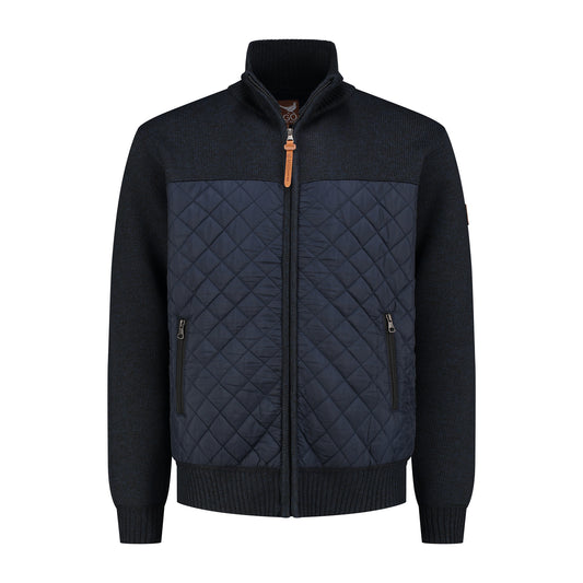 Jan - Windbreaker jacket - Men - Navy F