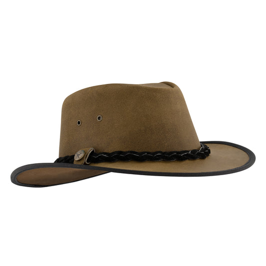 Leather Country Hat Camel ACC1