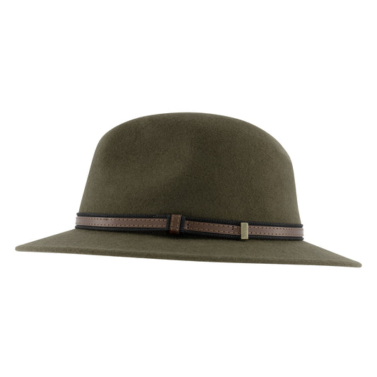 Wood - Felt hat - Olive ACC2