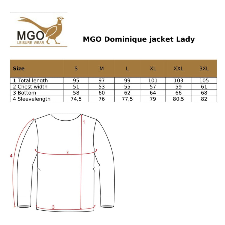 Dominique - Waterproof Jacket - Lady - Brown SC