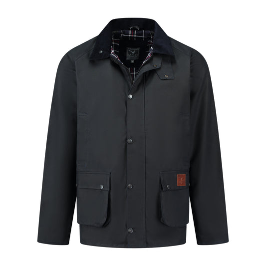 Boris - Wax jacket - Men - Navy F