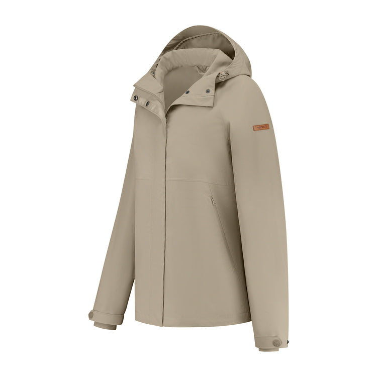 Skylar - Waterproof jacket - Lady - Taupe FL