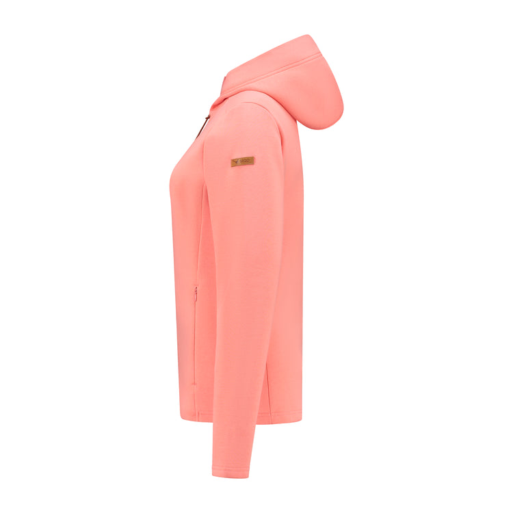 Lotta - Sweat Jacket - Lady - Coral L