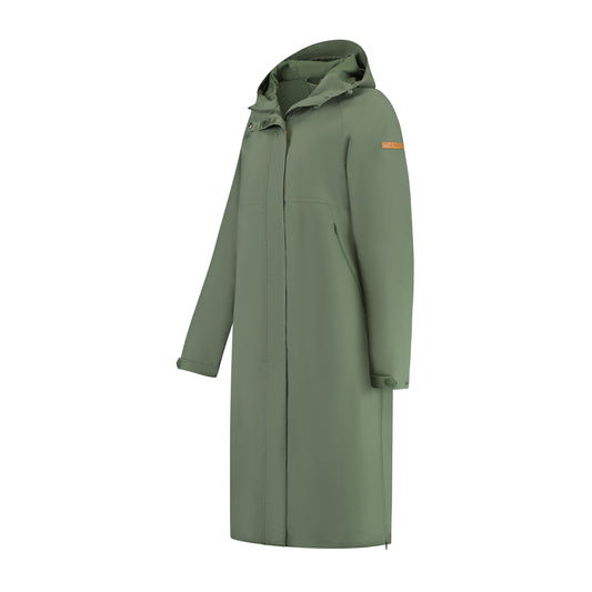 Lori - Long raincoat - Lady - Green FL