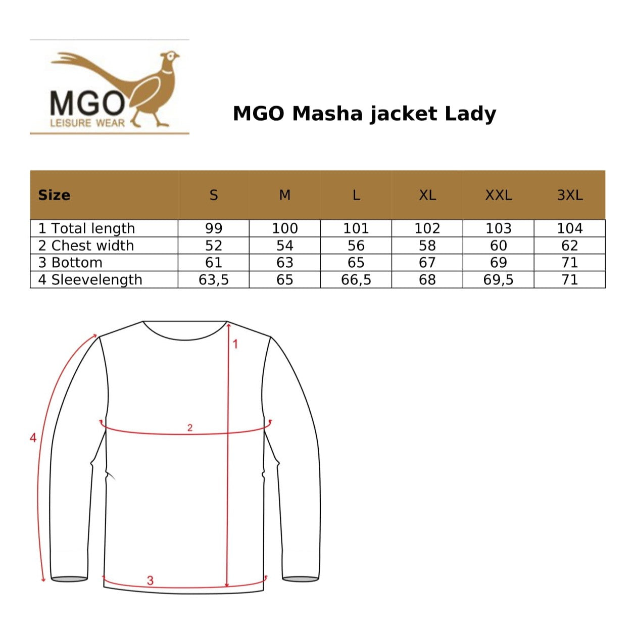 Masha - Jacket - Lady - Red SC