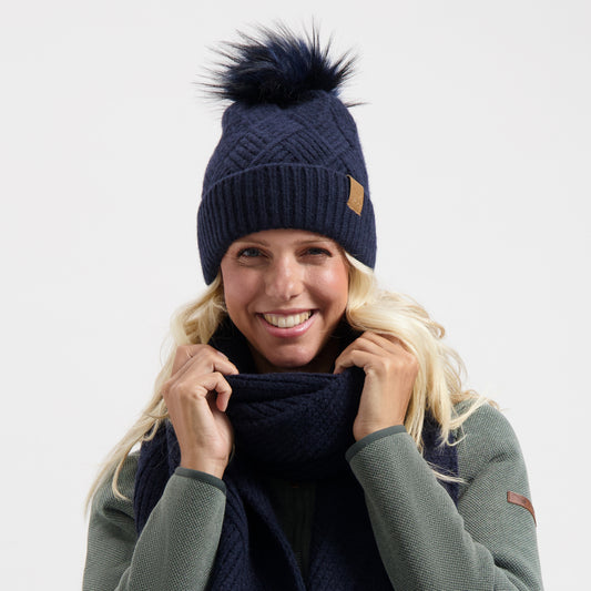 Ely - Beanie - Lady - Navy ACC2