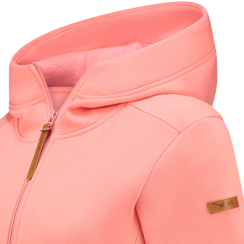 Lotta - Sweat Jacket - Lady - Coral DCB