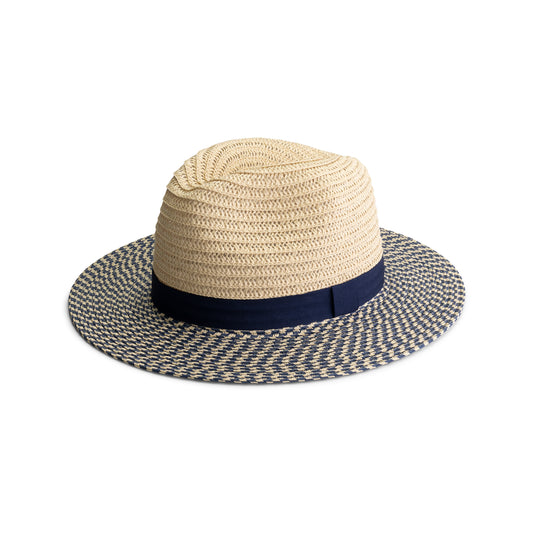 Bolton - Straw hat - Unisex - Navy ACC1