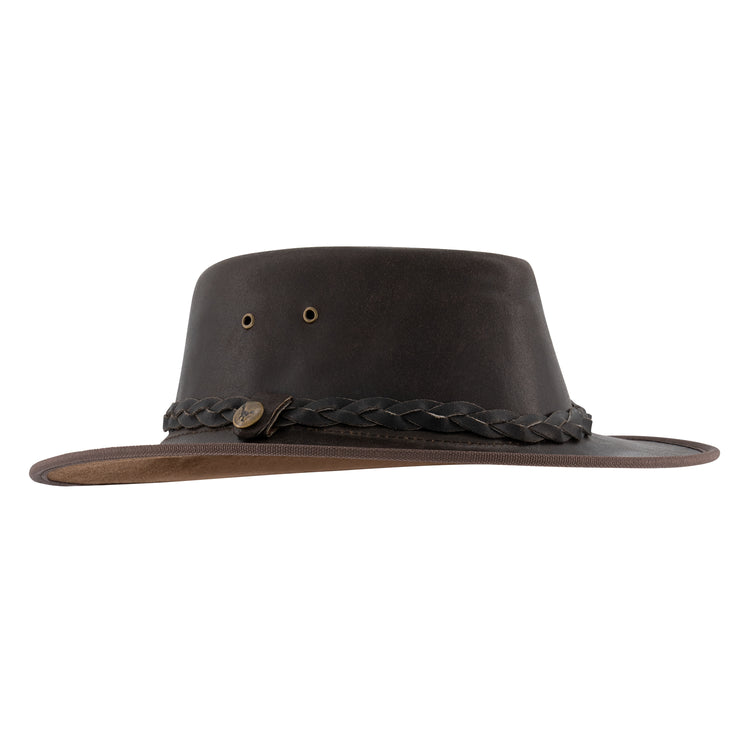 Leather Country Hat Dark brown ACC2