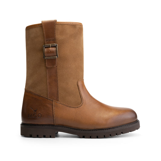 Chop - Wool-lined outdoor boots - Men - Cognac R